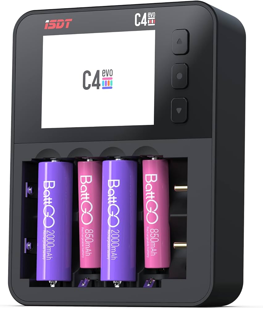 C4 1.5 AAA شاحن بطاريات