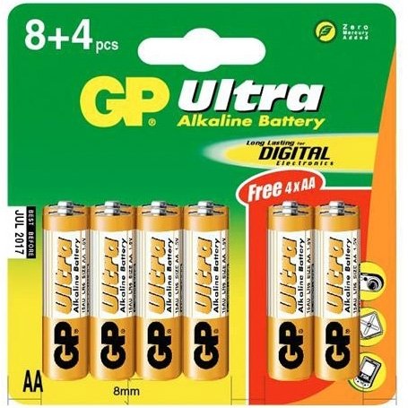 Battery GP 8+4