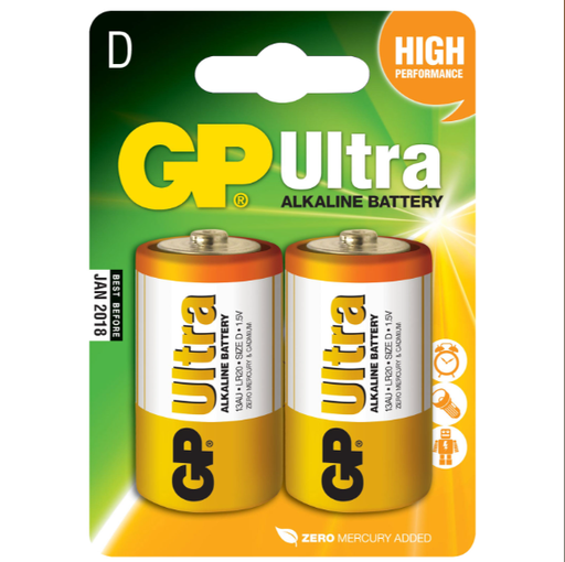 [24AU012] Alkaline Cylindrical D